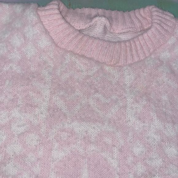 Vintage Wool Barbiecore Pink Sweater - Picture 2 of 5